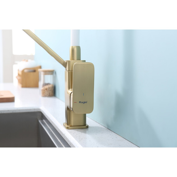 Смеситель для кухни Raglo R85.62.03, золотой сатин фото 12