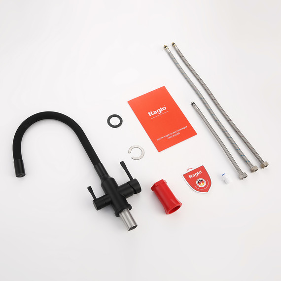 Смеситель для кухни Raglo R81.64.06, чёрный фото 8