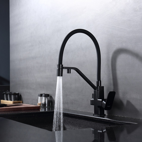 Смеситель для кухни Raglo R85.62.06, чёрный фото 6