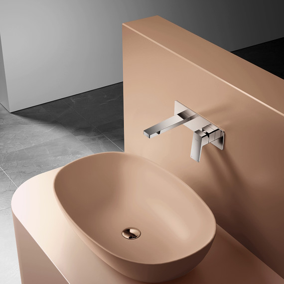 Смеситель для раковины Raglo R30.11 (со скрытой частью) хром фото 3