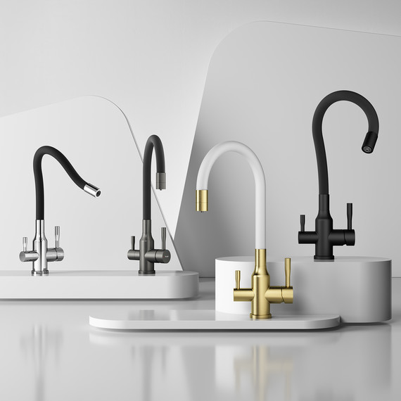 Смеситель для кухни Raglo R81.64.05, сатин фото 11