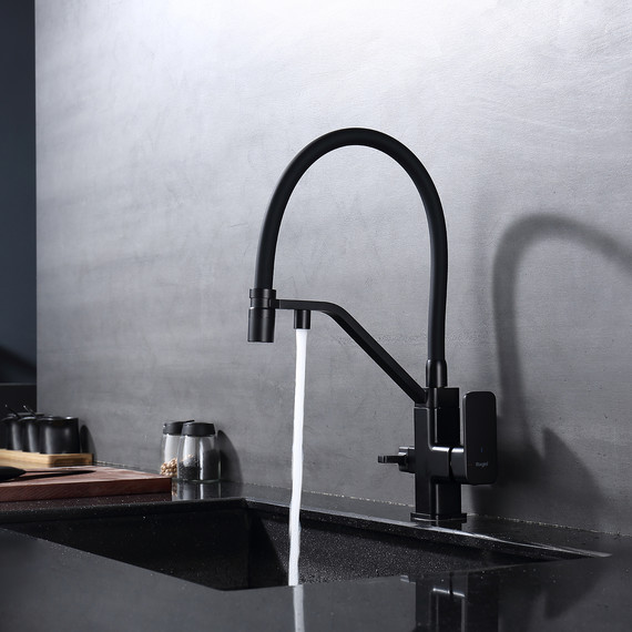 Смеситель для кухни Raglo R85.62.06, чёрный фото 5