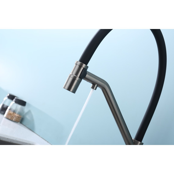 Смеситель для кухни Raglo R80.62.09, графит фото 13