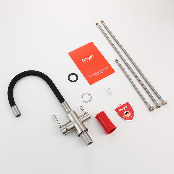 Смеситель для кухни Raglo R81.64.05, сатин фото 9