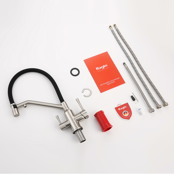 Смеситель для кухни Raglo R81.62.05, сатин фото 10