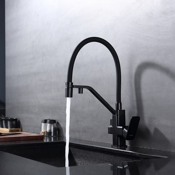 Смеситель для кухни Raglo R85.62.06, чёрный фото 4