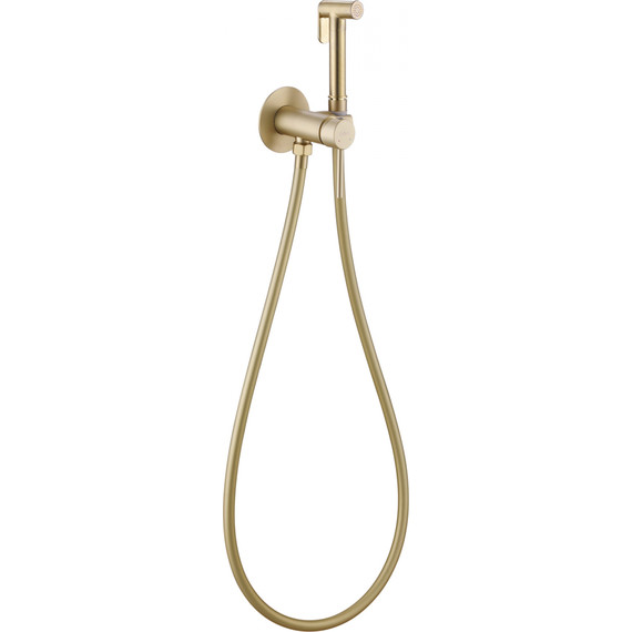 Набор для гигиенического душа Abber Wasser Kreis AF8125G, золото матовый фото 2