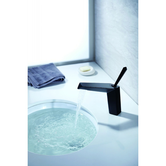 Смеситель для раковины Abber Zeitlos AF8910B, черный матовый - 2 Смеситель для раковины Abber Zeitlos AF8910B, черный матовый фото 2