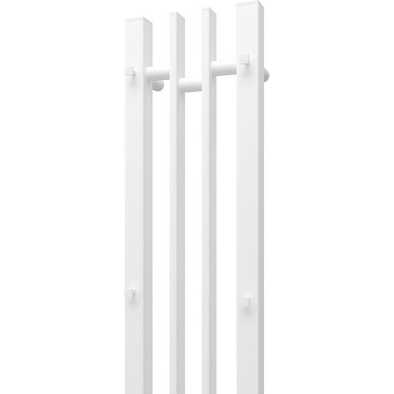 Полотенцесушитель электрический Point Фрея П2 140x800 мм PN20728W (возможность скрытого подключения) L, белый фото 4