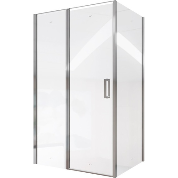 Душевое ограждение CeruttiSpa 120х90 см VICTORIA120, хром/прозрачное фото 6