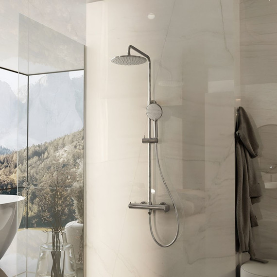 Душевая система для душа Vincea Rondo VSFS-1R0CH фото 2