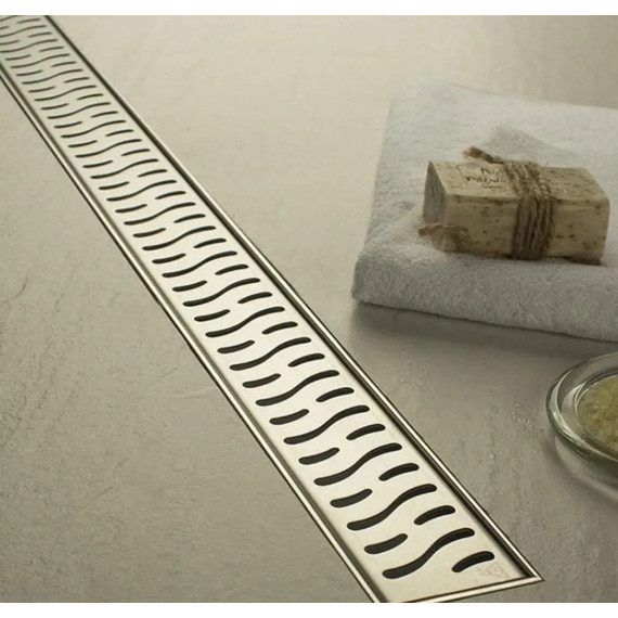 Трап Veconi N Harmony 45  см V450HN (под плитку) хром, Цвет производителя: хром, Размер трапа: 450 фото 3