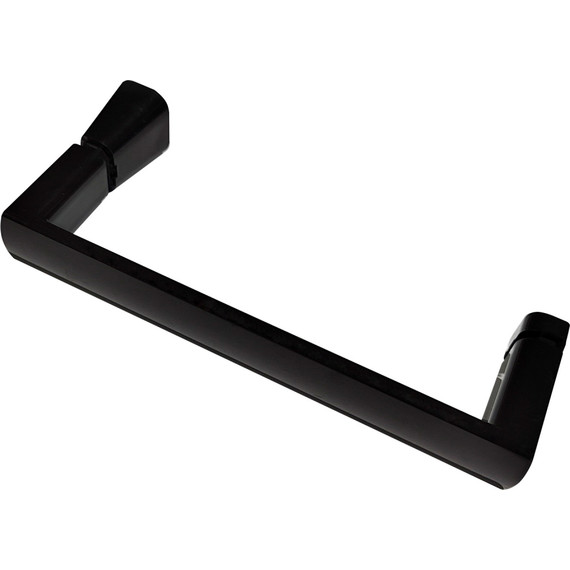 Душевое ограждение Abber Schwarzer Diamant 110x50 см AG30110B5-S50B5, чёрный/прозрачное фото 3