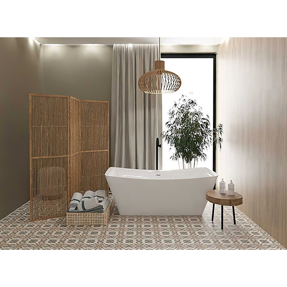 Ванна отдельностоящая Aquatek Верса 178x80 см AQ-4880, Размер - мм: 1800х800 фото 8