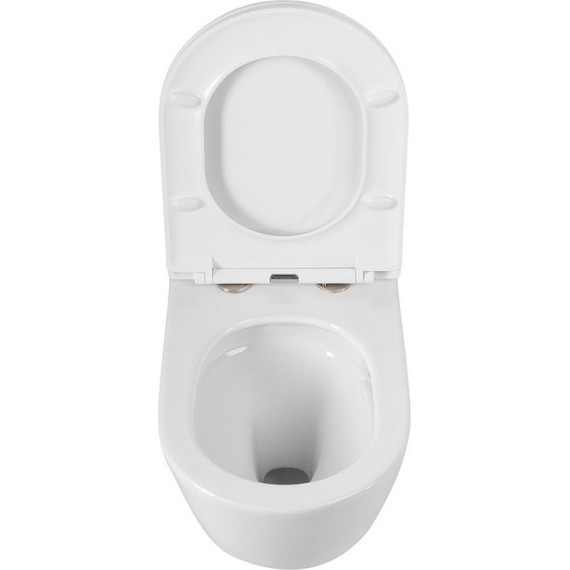 Унитаз подвесной безободковый Cezares Relax-Tor CZR-38088-49-TH-TOR/SC с крышкой микролифт (система смыва Торнадо) фото 15