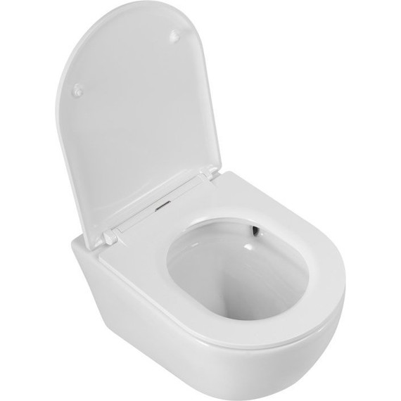 Унитаз подвесной безободковый Cezares Relax-Tor CZR-38088-49-TH-TOR/SC с крышкой микролифт (система смыва Торнадо) фото 16