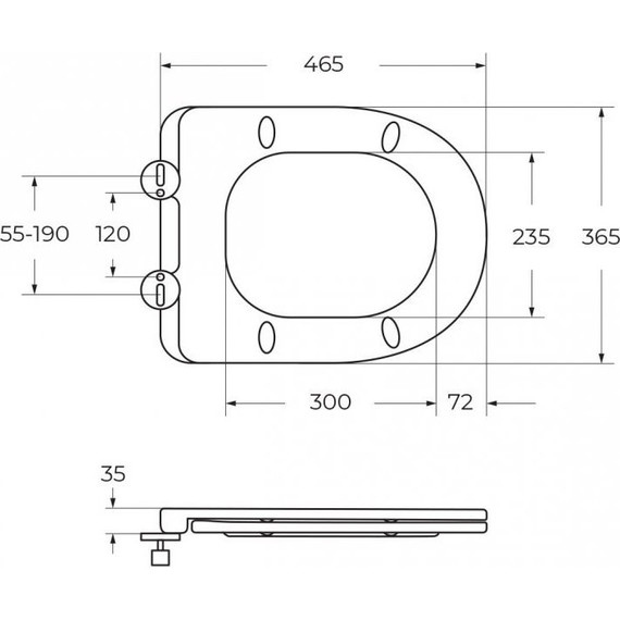 Унитаз подвесной безободковый Cezares Relax-Tor CZR-38088-49-TH-TOR/SC с крышкой микролифт (система смыва Торнадо) фото 20