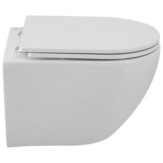 Унитаз подвесной безободковый Cezares Relax-Tor CZR-38088-49-TH-TOR/SC с крышкой микролифт (система смыва Торнадо) фото 10