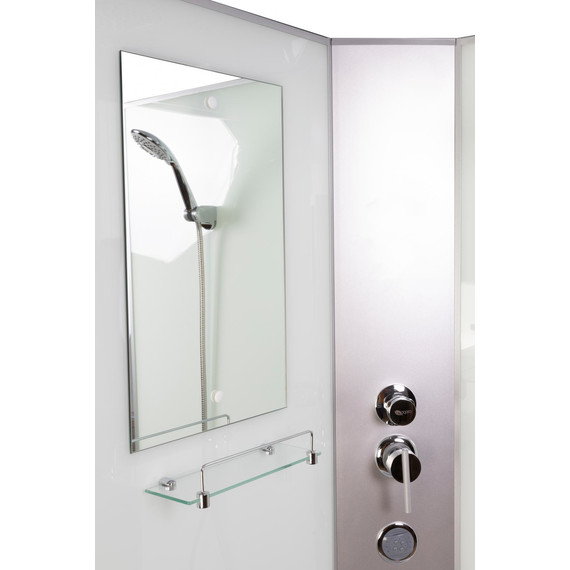 Гидробокс Niagara Classic 120x80 см NG-2310-14LBKTG, серебро/матовое (безсиликоновая сборка) - 14 Гидробокс Niagara Classic 120x80 см NG-2310-14LBKTG, серебро/матовое (безсиликоновая сборка) фото 14