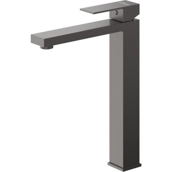 Смеситель для раковины высокий Cezares SLIDER-LC-GM-W0, оружейная сталь, Цвет производителя: оружейная сталь фото 