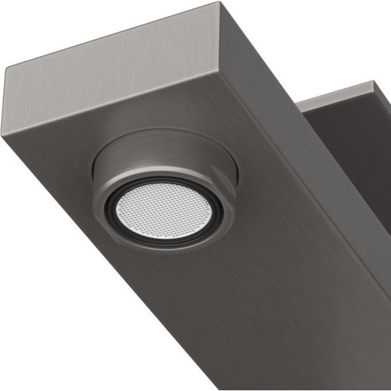 Смеситель для раковины Cezares SLIDER-LS-GM, оружейная сталь, Цвет производителя: оружейная сталь фото 4