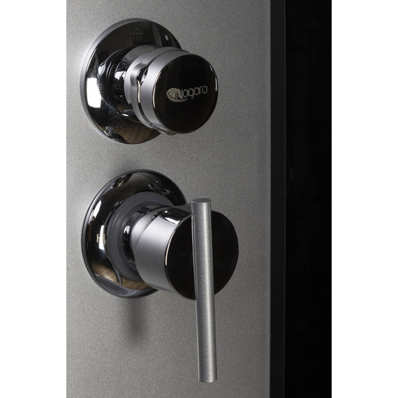 Душевая кабина Niagara Classic 120x80 см NG-2510-14RBKT, серебро/тонированное (безсиликоновая сборка) фото 7