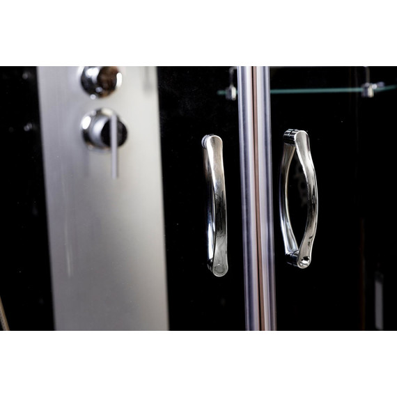 Душевая кабина Niagara Classic 120x80 см NG-2510-14LBKT, серебро/тонированное (безсиликоновая сборка) фото 9