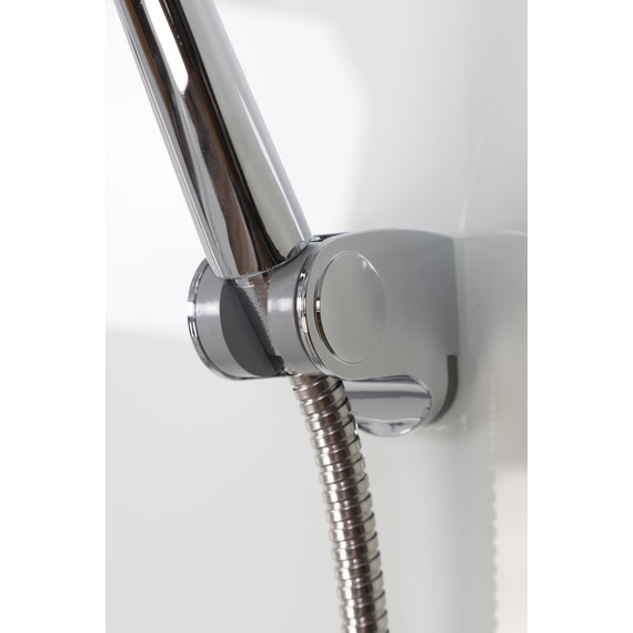 Гидробокс Niagara Classic 100x90 см NG-33094-14LBKTG, серебро/матовое (безсиликоновая сборка) фото 15