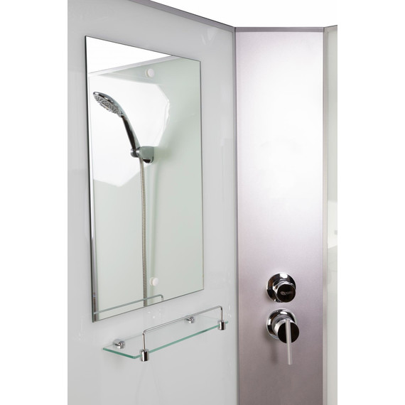 Гидробокс Niagara Classic 120x80 см NG-3312-14RBKG, серебро/матовое (безсиликоновая сборка) - 5 Гидробокс Niagara Classic 120x80 см NG-3312-14RBKG, серебро/матовое (безсиликоновая сборка) фото 5