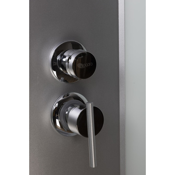 Душевая кабина Niagara Classic 130x90 см NG-33394-14LBKT, серебро/матовое (безсиликоновая сборка) фото 7