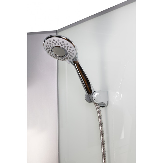 Гидробокс Niagara Classic 90x70 см NG-43975-14QBKTG, серебро/матовое (безсиликоновая сборка) фото 8