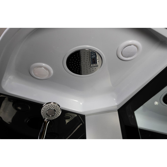 Душевая кабина Niagara Classic 120x80 см NG-3512-14L, серебро/тонированное (безсиликоновая сборка) фото 15