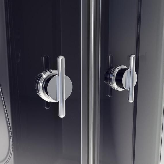 Душевая кабина Niagara Eco 90x80 см E90/80/40L/TN, хром матовый/тонированное (безсиликоновая сборка) - 13 Душевая кабина Niagara Eco 90x80 см E90/80/40L/TN, хром матовый/тонированное (безсиликоновая сборка) фото 13