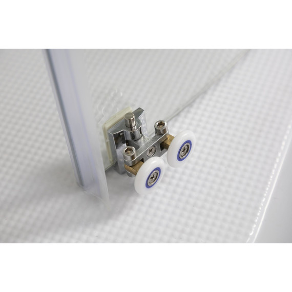 Гидробокс Niagara Premium 100x100 см NG-6002-01G, хром/прозрачное (безсиликоновая сборка) фото 12