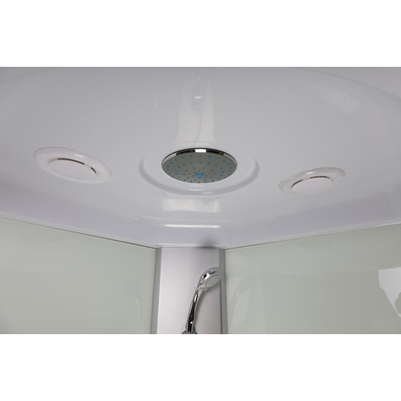 Душевая кабина Niagara Eco 80x80 см E80/40/MT, хром матовый/матовое (безсиликоновая сборка) фото 6