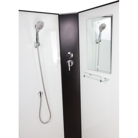 Душевая кабина Niagara Classic 100x100 см NG-6709-14BK, чёрный/прозрачное (безсиликоновая сборка) - 5 Душевая кабина Niagara Classic 100x100 см NG-6709-14BK, чёрный/прозрачное (безсиликоновая сборка) фото 5