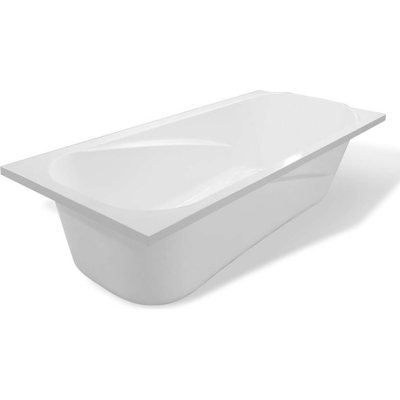 Ванна каменная Эстет Альфа silk 170x75 см ФР-00014392, белый матовый фото 3