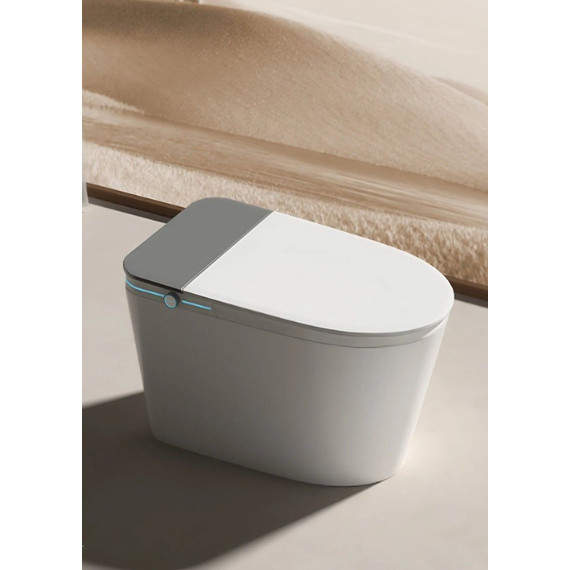 Унитаз-биде приставной электронный с импульсным смывом ​Cerutti Ester Smart CT10617 фото 2