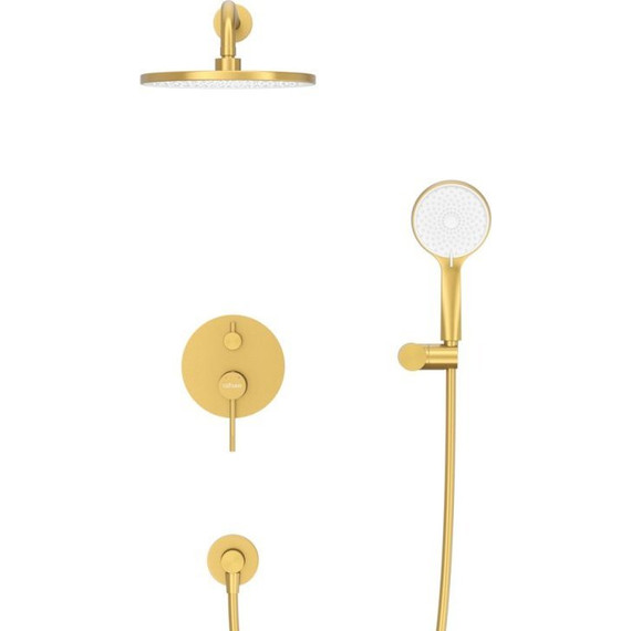 Душевая система для душа Cezares RELAX-DSET-BORO, брашированное золото, Цвет производителя: брашированное золото фото 6