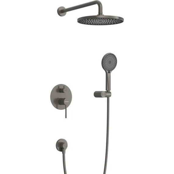 Душевая система для душа Cezares RELAX-DSET-GM, оружейная сталь, Цвет производителя: оружейная сталь - 3 Душевая система для душа Cezares RELAX-DSET-GM, оружейная сталь, Цвет производителя: оружейная сталь фото 3