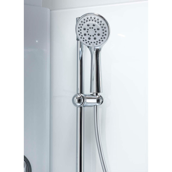 Гидробокс Taliente 100x100 см TA-100CW, белый/прозрачное фото 5