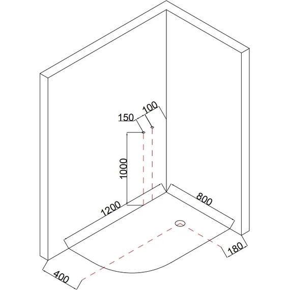 Гидробокс Taliente 120x80 см TA-128CB(R), чёрный/прозрачное - 8 Гидробокс Taliente 120x80 см TA-128CB(R), чёрный/прозрачное фото 8