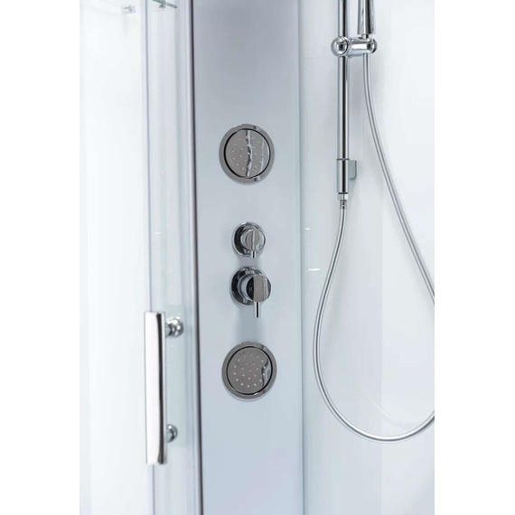 Гидробокс Taliente 120x80 см TA-128CW(L), белый/прозрачное фото 7