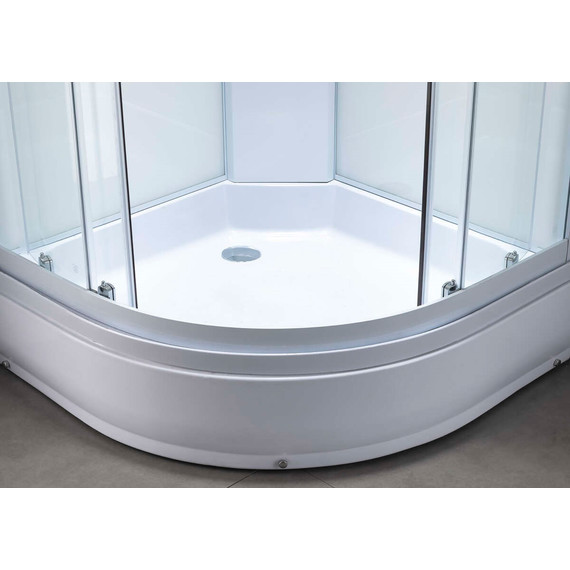 Гидробокс Taliente 90x90 см TA-99CW, белый/прозрачное фото 10