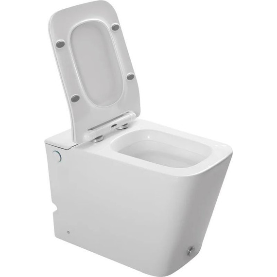 Унитаз приставной безободковый с импульсным смывом SantiLine SL-5033 фото 3