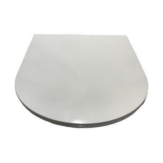 Унитаз подвесной CeramaLux Rimless 2197MW с крышкой микролифт, белый матовый фото 5