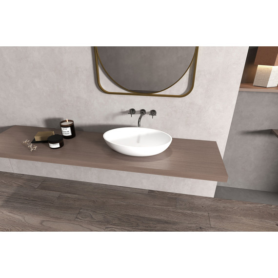 Раковина-чаша Abber Stein 55 см AS2635, белый матовый - 2 Раковина-чаша Abber Stein 55 см AS2635, белый матовый фото 2