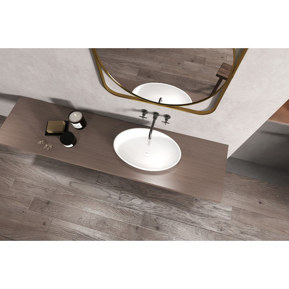 Раковина-чаша Abber Stein 55 см AS2635, белый матовый - 4 Раковина-чаша Abber Stein 55 см AS2635, белый матовый фото 4