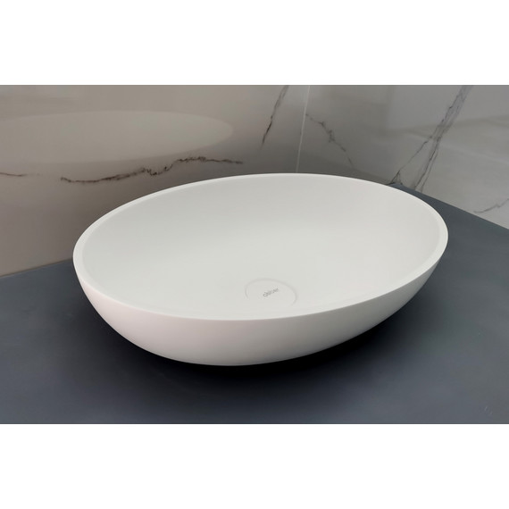 Раковина-чаша Abber Stein 55 см AS2635, белый матовый - 5 Раковина-чаша Abber Stein 55 см AS2635, белый матовый фото 5