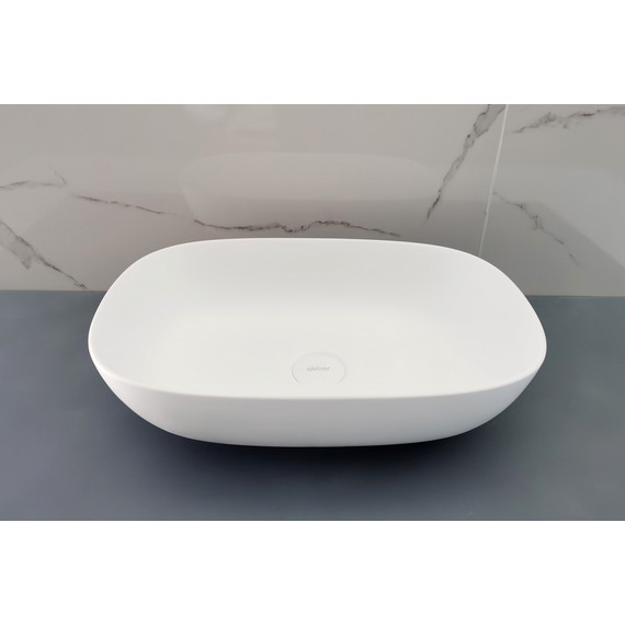 Раковина-чаша Abber Stein 51 см AS2637, белый матовый - 5 Раковина-чаша Abber Stein 51 см AS2637, белый матовый фото 5